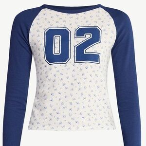 No Boundaries Raglan Tee with Long Sleeves